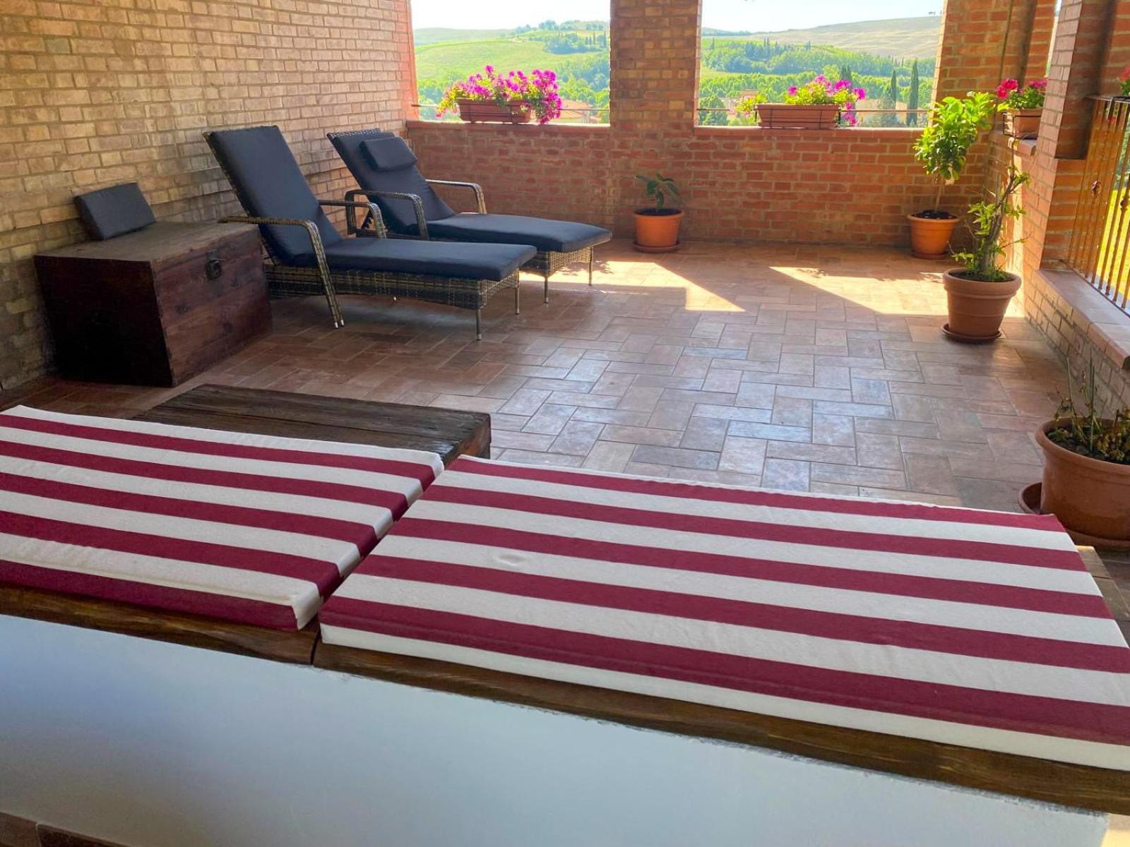 I Due Cipressi Guest House Torrenieri Стая снимка